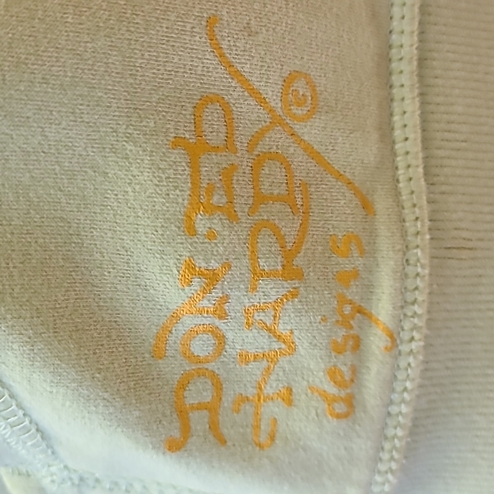 Ed Hardy light lime cotton sweatshirt with gorgeous embellishments Size M - Picture 4 of 16